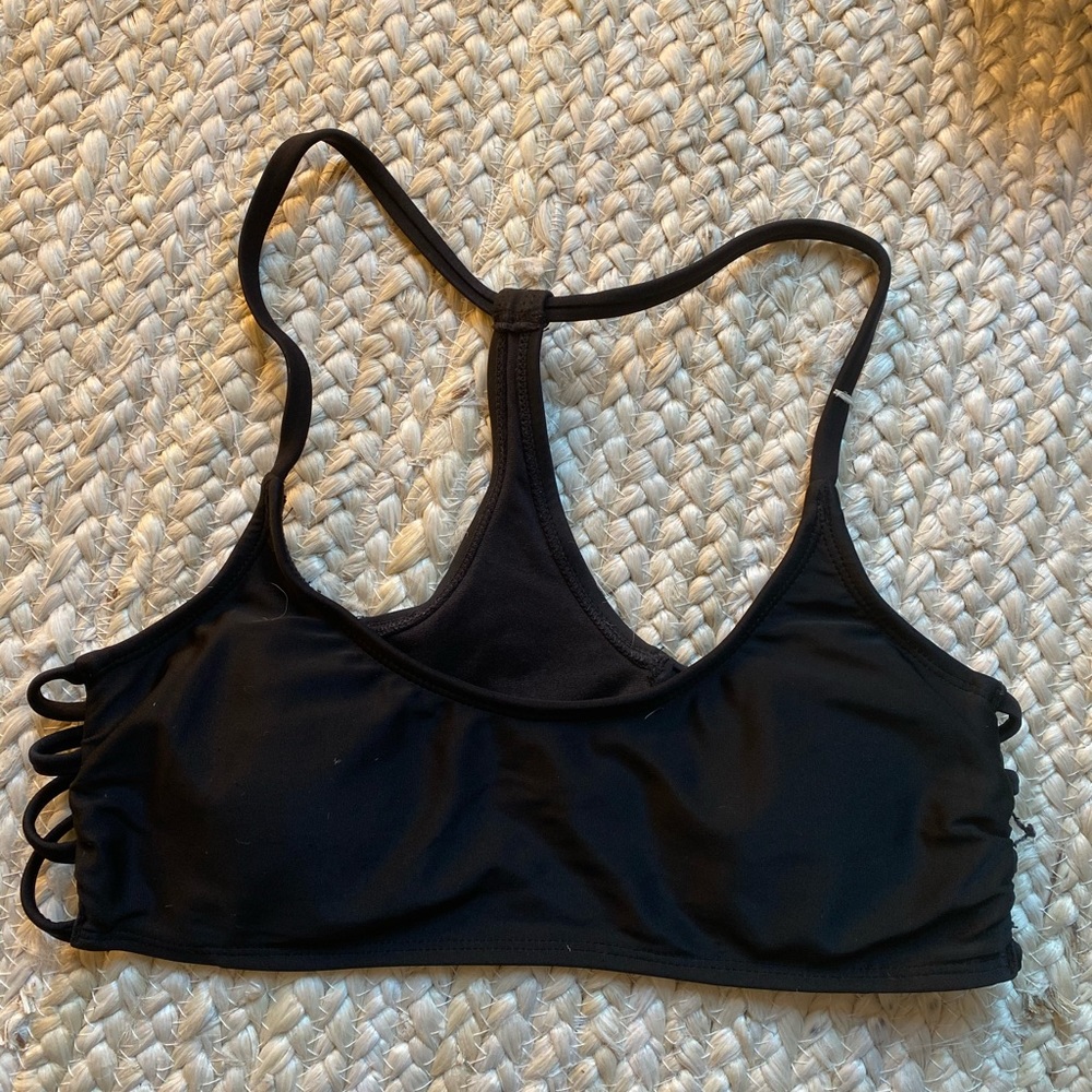 Normal Black Swim Top